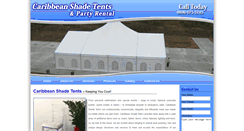 Desktop Screenshot of caribbeanshadetent.com